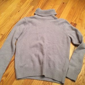 Lavender turtleneck sweater